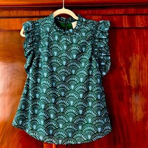 JMarie Print Top from Saint Bernard! Perfect for Fall!!